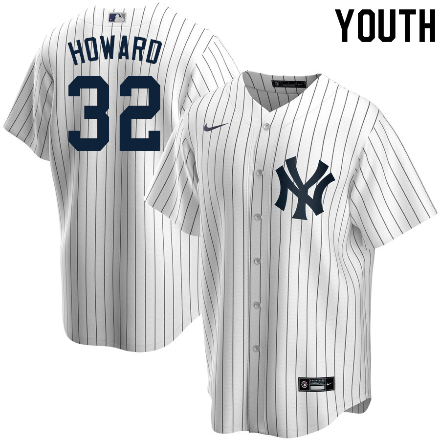 2020 Nike Youth #32 Elston Howard New York Yankees Baseball Jerseys Sale-White